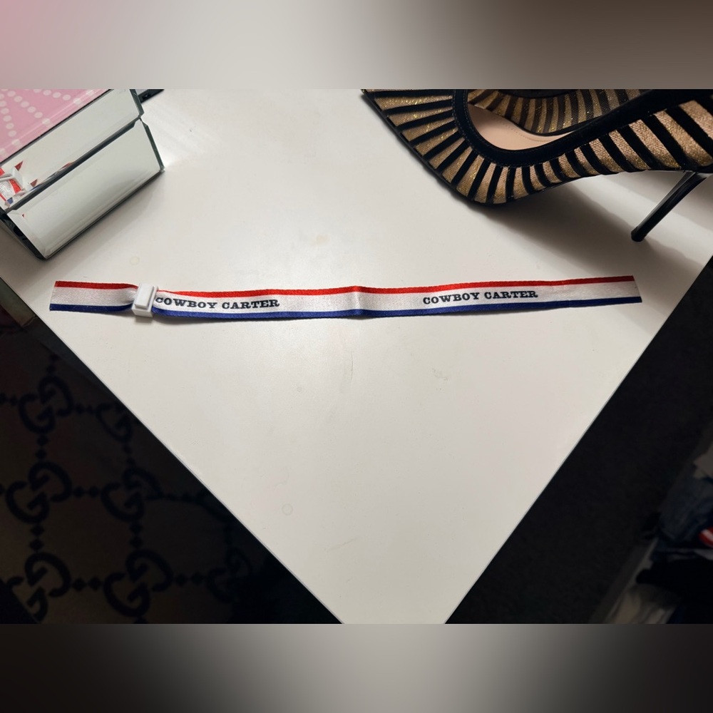 Cowboy Carter Red and Blue Strap